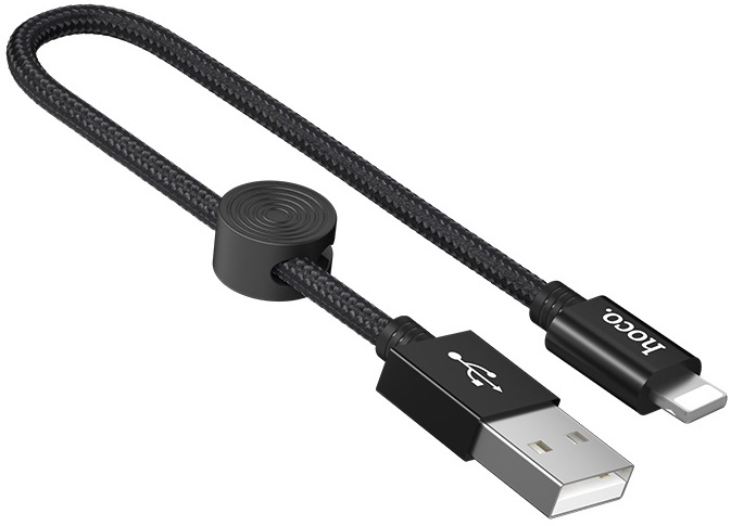 Кабель AM/Lightning Hoco X35 (6931474707413); 0.25