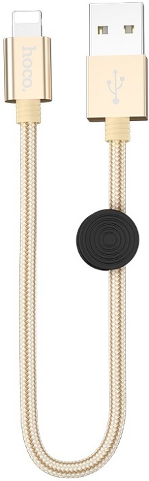 Кабель AM/Lightning hoco X35 (6931474707420); 0.25