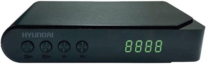 Цифровой ресивер DVB-T2 Hyundai (H-DVB200); HDMI,USB,RCA;