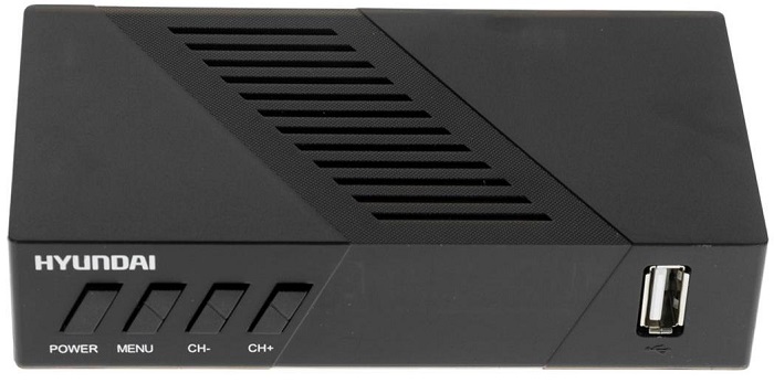 Цифровой ресивер DVB-T2 Hyundai (H-DVB420); HDMI,USB,RCA;