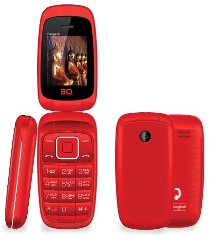 Мобильный телефон BQ Bangkok Red (BQ-1801);