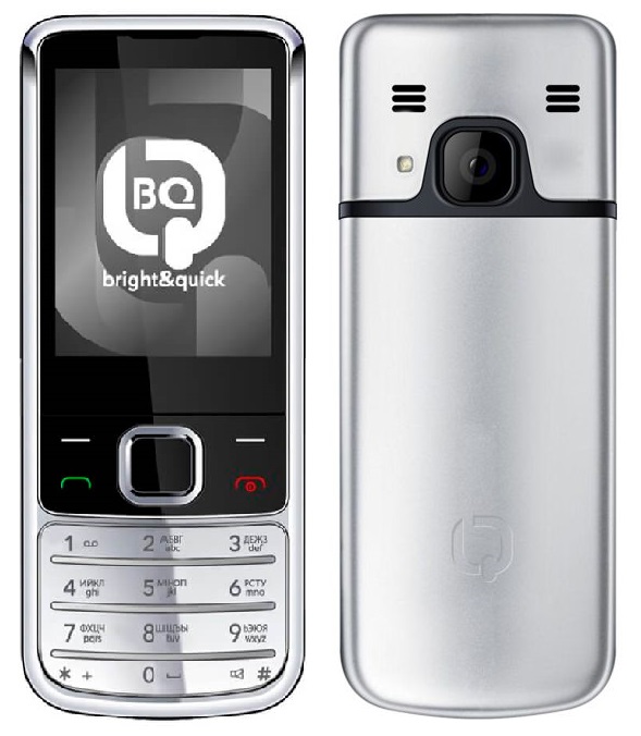 Мобильный телефон BQ Nokianvirta Silver (BQ-2267);