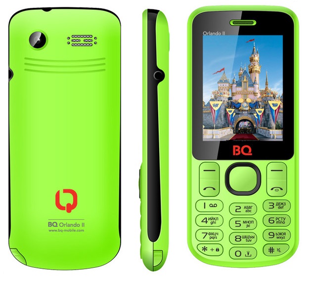 Мобильный телефон BQ Orlando II Green