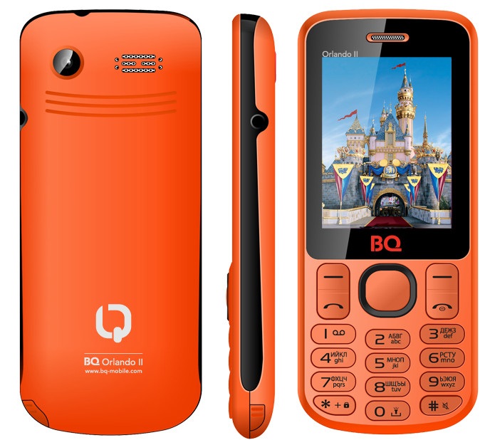 Мобильный телефон BQ Orlando II Orange