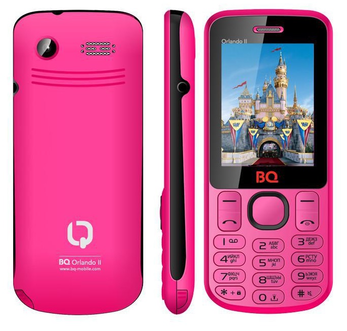 Мобильный телефон BQ Orlando II Pink