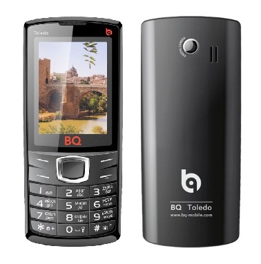 Мобильный телефон BQ Toledo Black (BQ-2406);