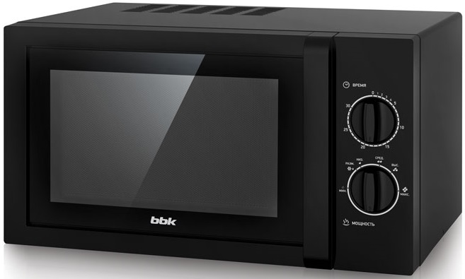 Микроволновая печь BBK 23MWS-822M/B; 800/1400 Вт;