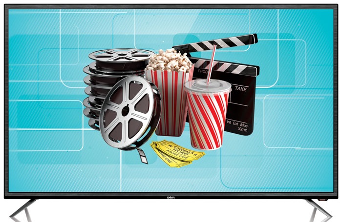 Телевизор 43" BBK 43LEX-7027/FT2C; LED; 1920x1080;