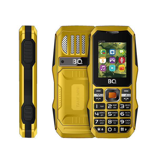 Мобильный телефон BQ Tank mini Yellow