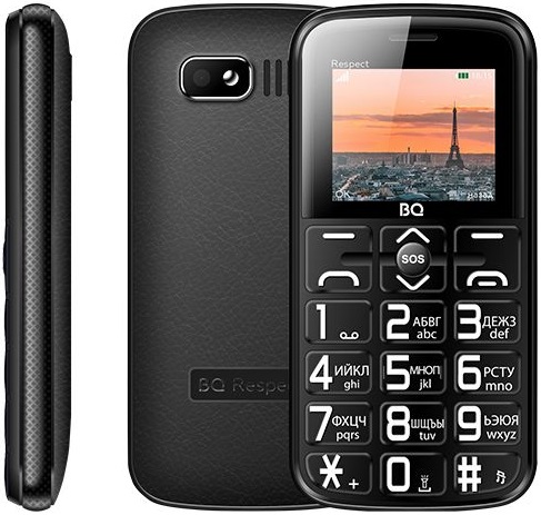Мобильный телефон BQ RespectNew Black (BQ-1851);