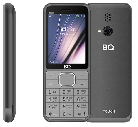 Мобильный телефон BQ Touch Grey (BQ-2429);