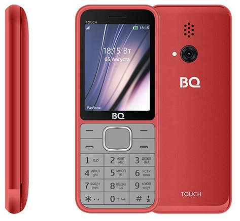 Мобильный телефон BQ Touch Red (BQ-2429);