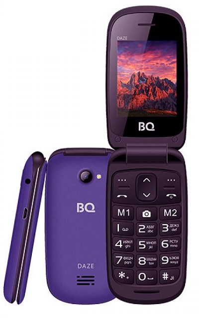 Мобильный телефон BQ Daze Purple (BQ-2437);