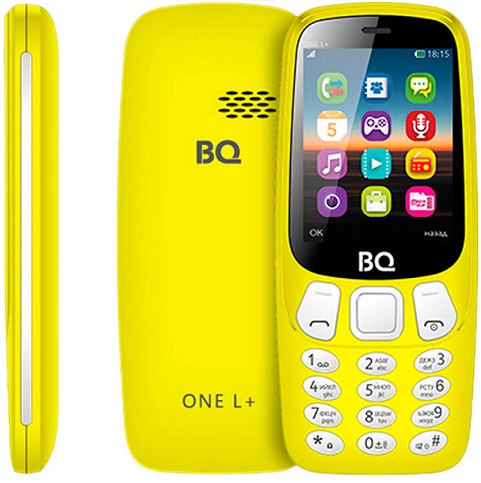 Мобильный телефон BQ OneL+ Yellow (BQ-2442);