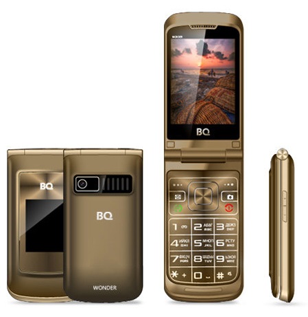 Мобильный телефон BQ Wonder Brown (BQ-2807);