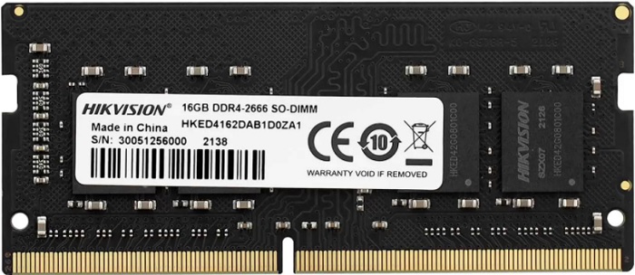 Оперативная память SO-DIMM DDR4 16Гб Hikvision