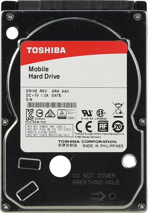 Жесткий диск 2.5" 500Гб Toshiba (MQ01ABF050M);