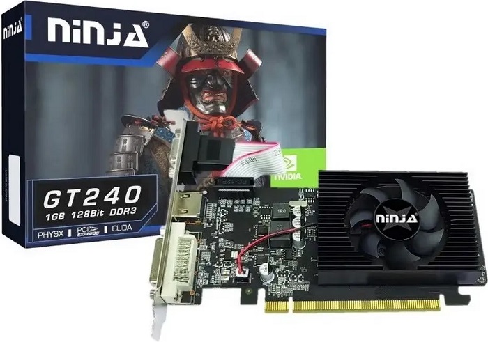 Видеокарта nVidia GT 240 Sinotex Ninja