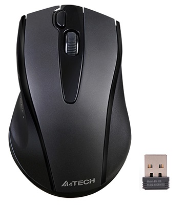 Мышь беспроводная A4Tech G9-500FS; 4 кнопки;