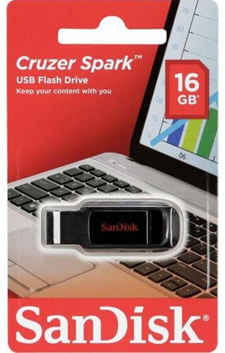 USB-флэш 16 ГБ SanDisk Cruzer Spark