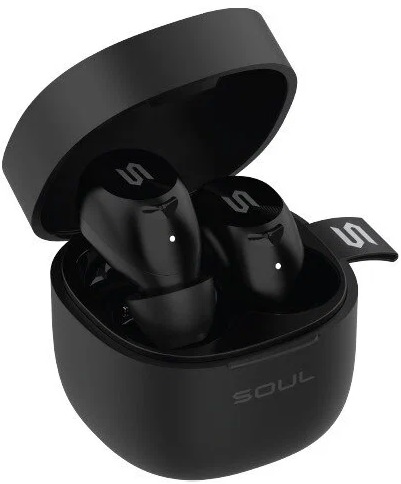 TWS-наушники Soul S-TRACK Metallic Black; вкладыши;
