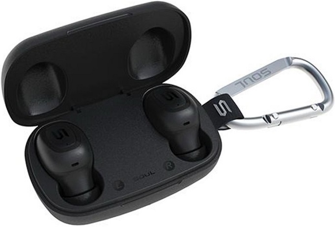 TWS-наушники Soul S-GEAR Black; вкладыши; 32