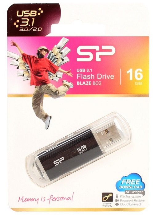 USB-флэш 16 ГБ Silicon Power Blaze