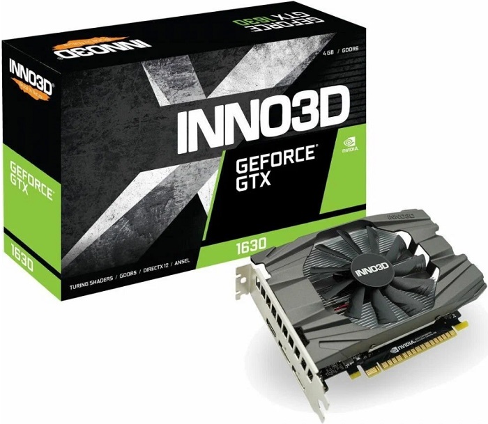 Видеокарта nVidia GTX 1630 Inno3D GTX