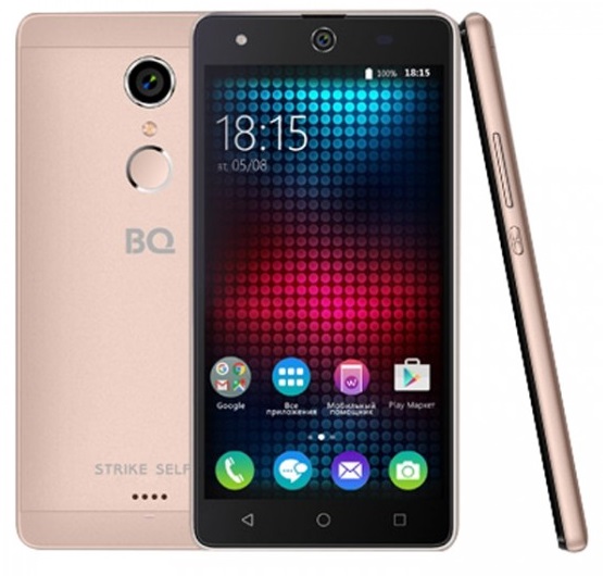 Смартфон BQ StrikeSelfie Rose Gold (BQ-5050);
