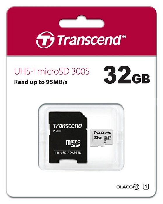 Карта памяти microSDHC 32 ГБ Transcend
