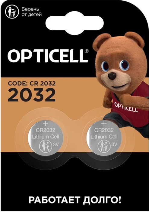 Батарейка 2032 OPTICELL Specialty (CR 2032);