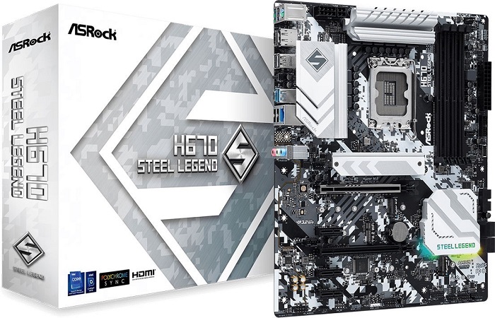 Материнская плата intel H670 ASRock H670