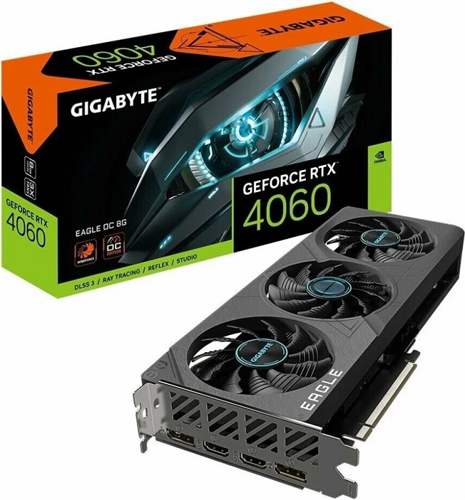 Видеокарта nVidia RTX 4060 Gigabyte EAGLE