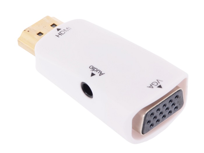 Переходник HDMI-VGA Orient C119 (30119); 19M/15F;