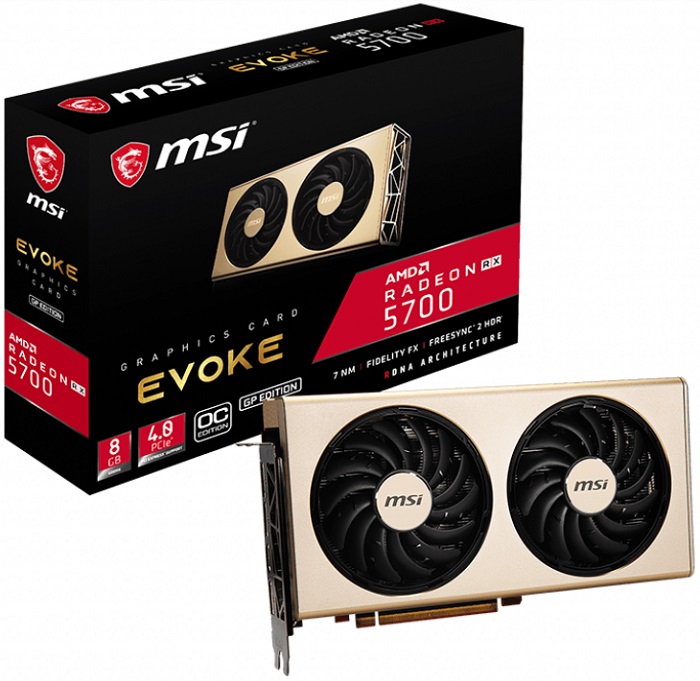 Видеокарта AMD Radeon RX 5700 MSI