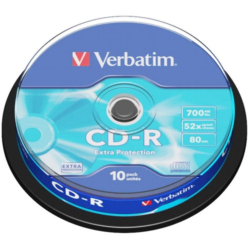 Диск CD-R Verbatim Extra Protection (43437);