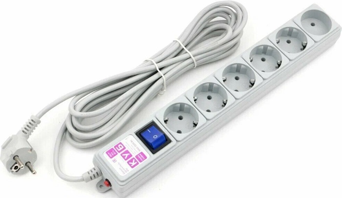 Сетевой фильтр 5 м PowerCube SPG6-16-5M;