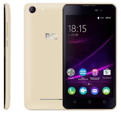 Смартфон BQ Choice 1/8Гб Gold (BQ-5065);
