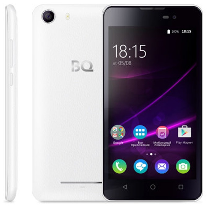 Смартфон BQ Choice 1/8Гб White (BQ-5065);