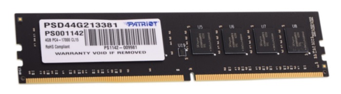 Оперативная память DDR4 4Гб Patriot Signature