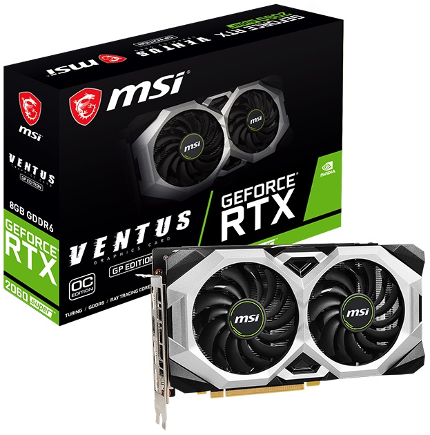 Видеокарта nVidia RTX 2060 SUPER MSI