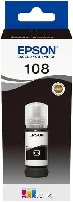 Чернила Epson 108 (C13T09C14A); для Epson