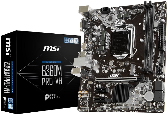 Материнская плата intel B360 MSI B360M