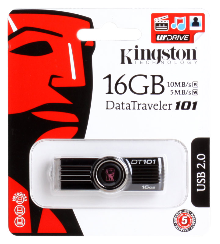 USB-флэш 16 ГБ Kingston DataTraveler 101