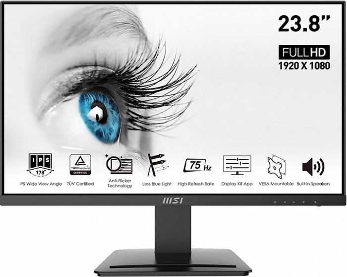 Монитор 24" MSI PRO MP243 (9S6-3PB5CH-021);