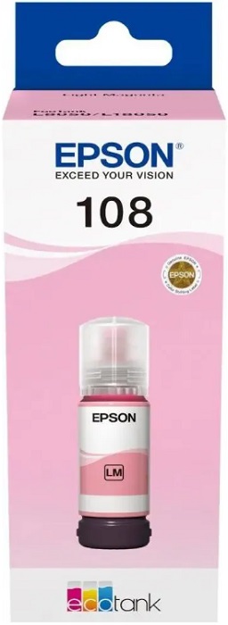 Чернила Epson 108 (C13T09C64A); для Epson