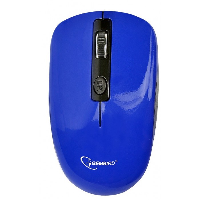 Мышь беспроводная Gembird MUSW-400-B; 4 кнопки;