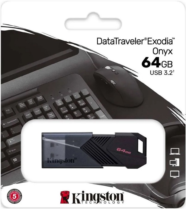 USB-флэш 64 ГБ Kingston DataTraveler Exodia