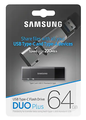 USB-флэш 64 ГБ Samsung DUO Plus