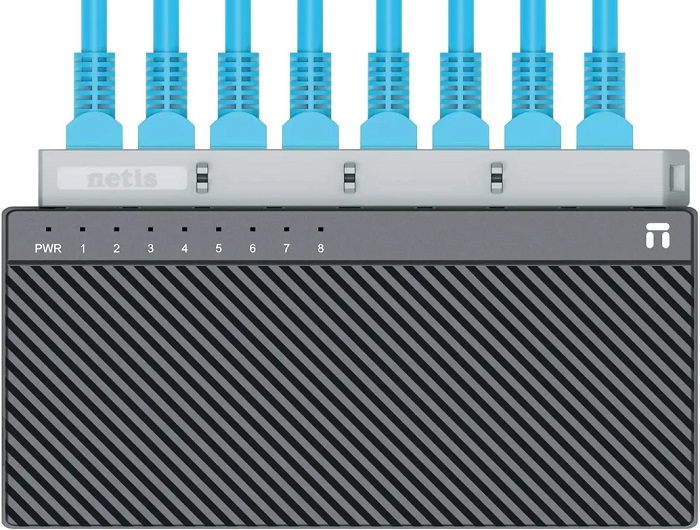 Коммутатор Netis ST3108C; 8xRJ-45; 10/100 Мбит/сек;